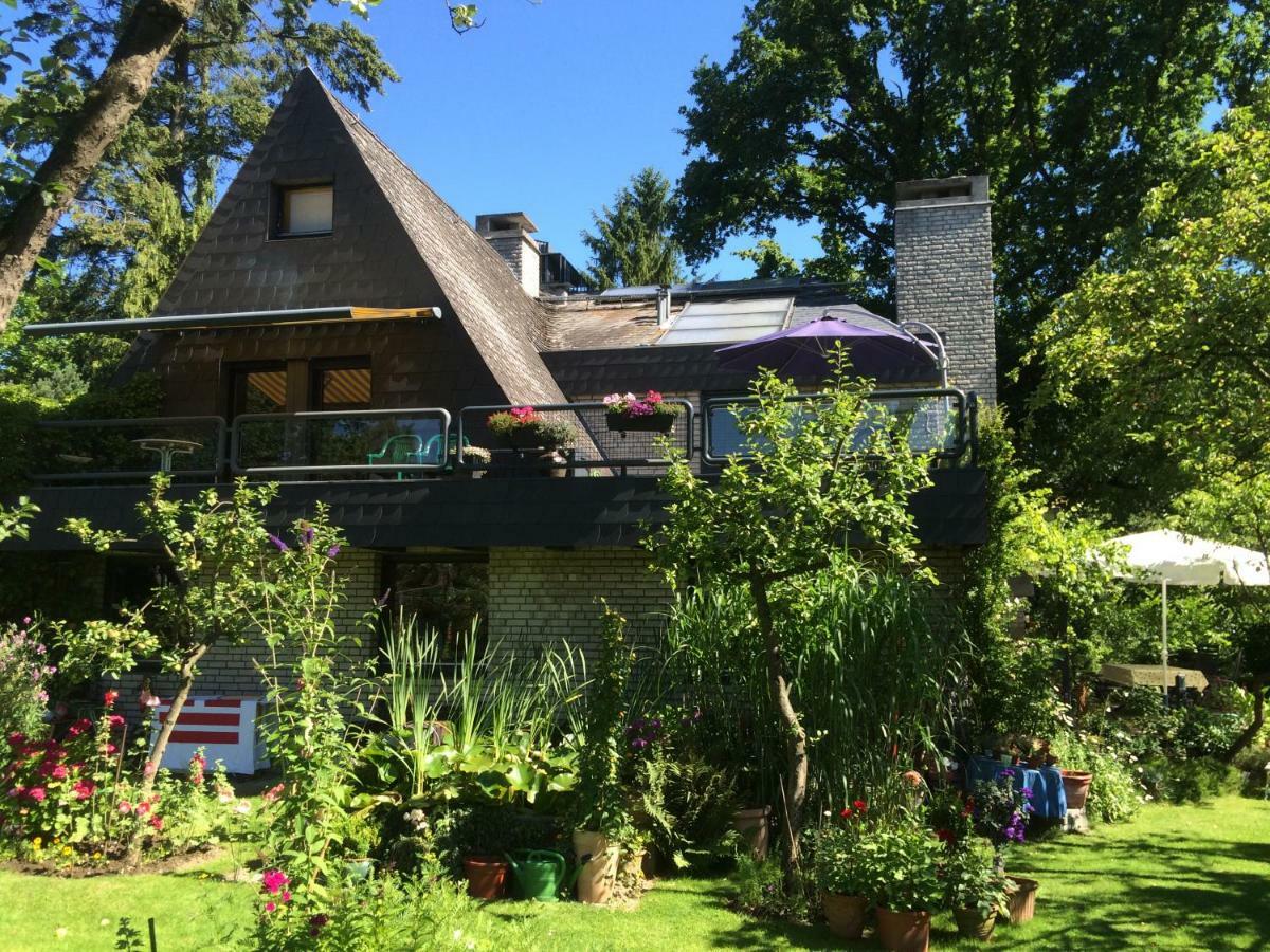 Idyllische Stadtrandwohnung Мюнстер Екстер'єр фото